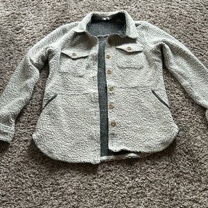 Toad and Co wool button up